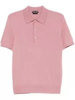 TOM FORD рубашка поло тонкой вязки, розовый