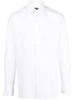 TOM FORD рубашка с длинными рукавами, белый
