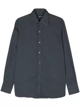 TOM FORD рубашка с длинными рукавами, синий