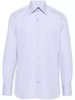 TOM FORD рубашка с длинными рукавами, синий