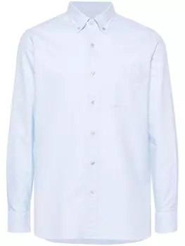 TOM FORD рубашка с воротником на пуговицах, синий