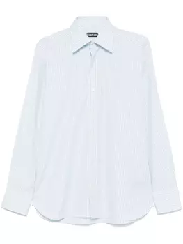 TOM FORD рубашка в полоску, синий