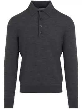 TOM FORD шерстяной джемпер, серый