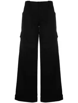 TOM FORD широкие брюки карго, черный