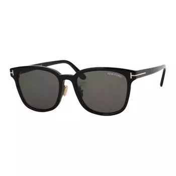 TOM FORD Солнцезащитные очки TF Acetate Прямоугольные, унисекс, черные
