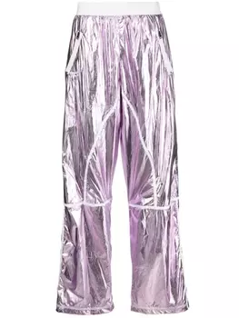 TOM FORD спортивные брюки Laminated, фиолетовый