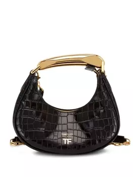 TOM FORD сумка через плечо с логотипом, черный