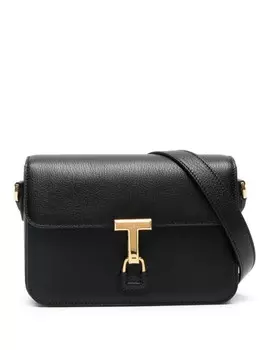 TOM FORD сумка на плечо с пряжкой Double T, черный