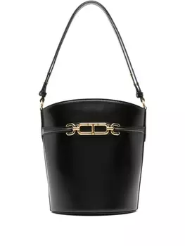 TOM FORD сумка-ведро с логотипом, черный