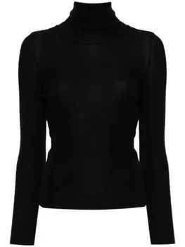 TOM FORD свитер с высоким воротником, черный