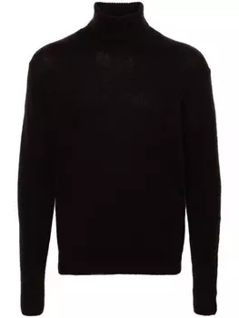 TOM FORD свитер с высоким воротником, коричневый