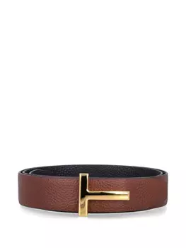 TOM FORD T реверсивный ремень, коричневый