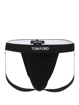 TOM FORD трусы-брифы с логотипом, черный