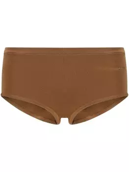 TOM FORD трусы-брифы с логотипом, коричневый