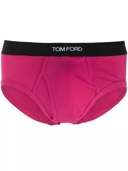 TOM FORD трусы-брифы с логотипом, розовый