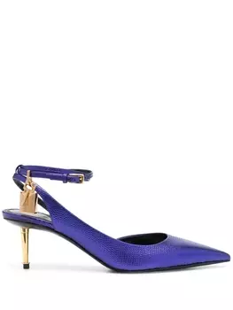 TOM FORD туфли с заостренным носком, фиолетовый