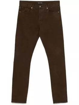 TOM FORD зауженные джинсы, коричневый