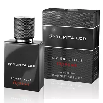 Tom Tailor Adventurous EXTREME Мужские духи 30 мл Туалетная вода для любителей приключений - Сафран, кашемировое дерево и янтарь