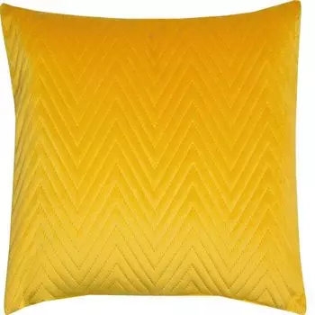 TOM TAILOR декоративный чехол на подушку French Velvet Ultra кукурузно-желтый 40 x 40 см