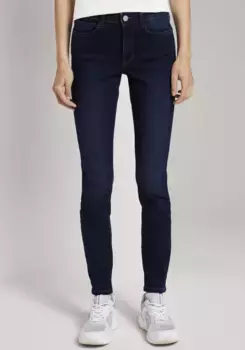 TOM TAILOR Джинсы узкого кроя "NELA", крой с 5 карманами Tom Tailor Denim, цвет Used Dark Stone