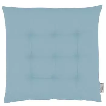 TOM TAILOR Подушка для сиденья с 9-точечной стежкой DOVE Mint 40 x 40 см, бирюзовый