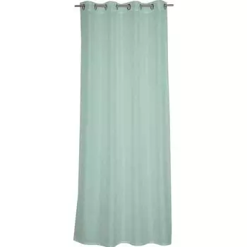 TOM TAILOR Прозрачная штора с люверсами CLEAN Mint 140 x 250 см, бирюзовый