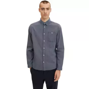 TOM TAILOR рубашка с длинными рукавами, белый