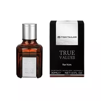 Tom Tailor True Values For Him Eau De Toilette 30ml