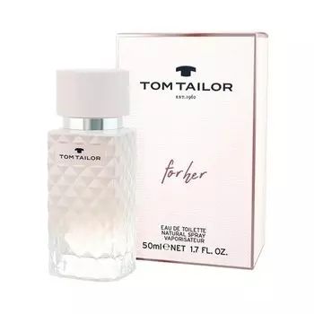Tom Tailor Women'S Perfume For Her 50ml - Sporty And Elegant Combination Of Peach, Rose, And Musk