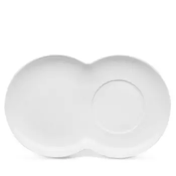 Томас для Rosenthal Loft Двойное блюдце, белый