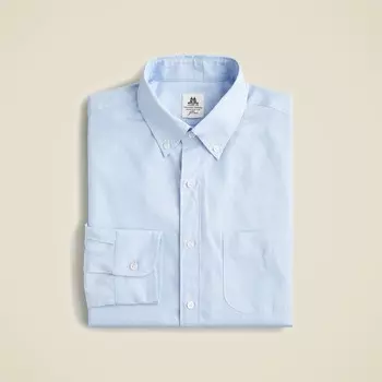 Томас Мейсон для рубашки из стираного поплина J.Crew, голубой