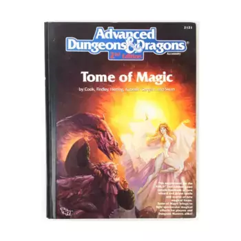 Tome of Magic (1st Printing), Advanced Dungeons & Dragons (2nd Edition) - Sourcebooks, твердый переплет