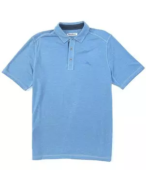 Tommy Bahama Big & Tall Paradise Cove Рубашка поло с короткими рукавами, синий