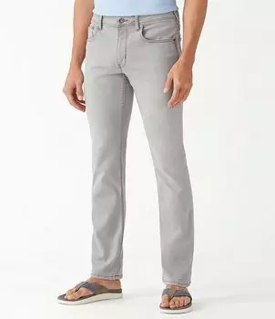 Tommy Bahama Boracay Jeans Винтажные серые эластичные джинсы стандартного кроя, серый