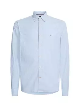 Tommy Hilfiger 1985 Полосатая оксфордская рубашка, копен-синий/белый