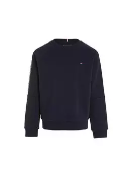 Tommy HILFIGER Детская толстовка с круглым вырезом, синий