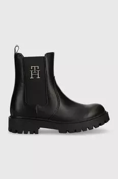 Tommy Hilfiger Детские ботинки челси, черный