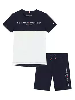 Tommy HILFIGER Детский костюм ColorBlock, синий/белый