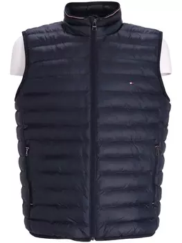 Tommy Hilfiger дутый жилет Foldable, синий
