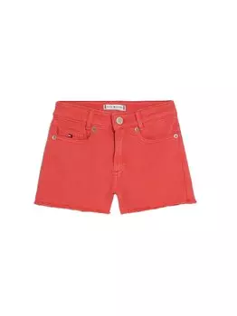 Tommy HILFIGER Джинсовые шорты для девочек, ярко-розовый