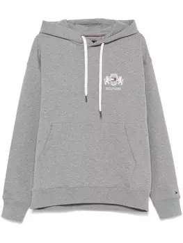 Tommy Hilfiger худи с логотипом, серый