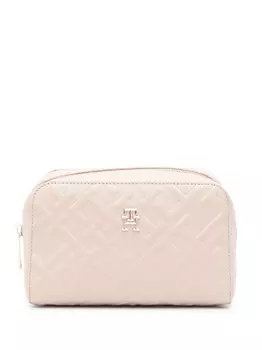 Tommy Hilfiger косметичка Iconic с тиснением, нейтральный цвет
