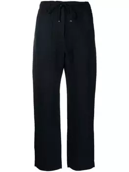 Tommy Hilfiger льняные зауженные брюки, синий