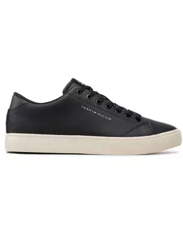 Tommy HILFIGER Мужские кроссовки на шнуровке, черный