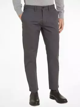 Tommy Hilfiger Прямые брюки чинос Bleecker, темно-пепельный