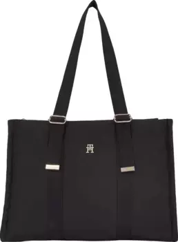 Tommy Hilfiger Shopper "Women TH REVAMP TOTE Tote", сумочка, большая сумка, черный