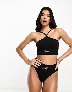 Tommy Hilfiger – Стринги черного цвета