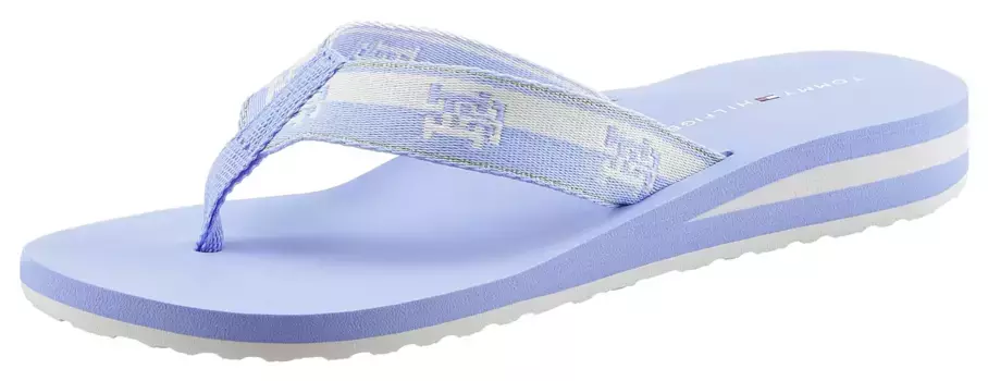 Tommy Hilfiger "TH COLORBLOCK WEBBING SANDAL" разделитель пальцев с логотипом, белый