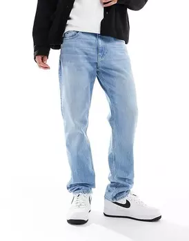 Tommy Jeans – Ethan – Светло-голубые джинсы прямого свободного кроя