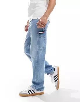 Tommy Jeans – Голубые джинсы-скейтеры Carpenter